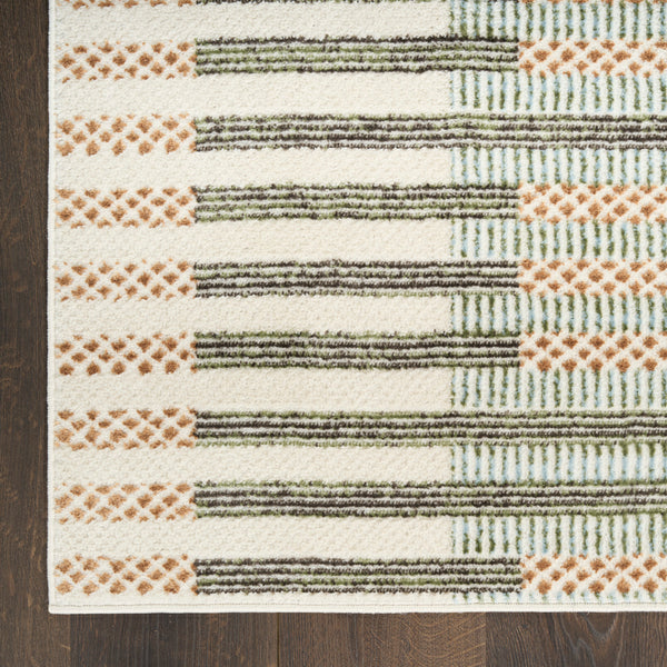 nourison nordic nrc15 ivory multicolor rug
