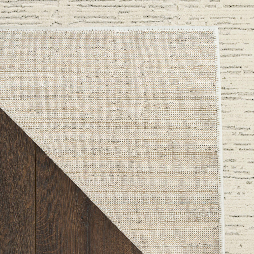 nourison ivory hues ivh02 ivory grey rug