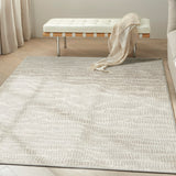 nourison ck079 notes not01 ivory silver rug