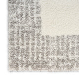 nourison pacific shag pcs02 ivory grey rug