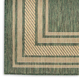 nourison horizon indoor outdoor hoz03 green rug