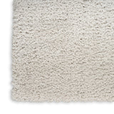 nourison modern shag mmd02 silver rug
