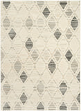 nourison serenity home srh08 beige grey rug