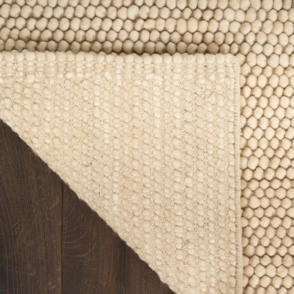 nourison pure knots knt01 beige rug