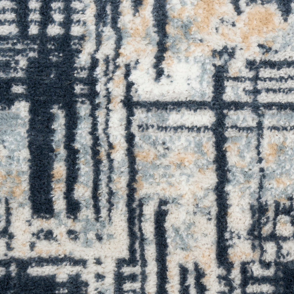 nourison dekor dek11 slate rug