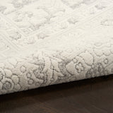nourison grace gce02 grey rug