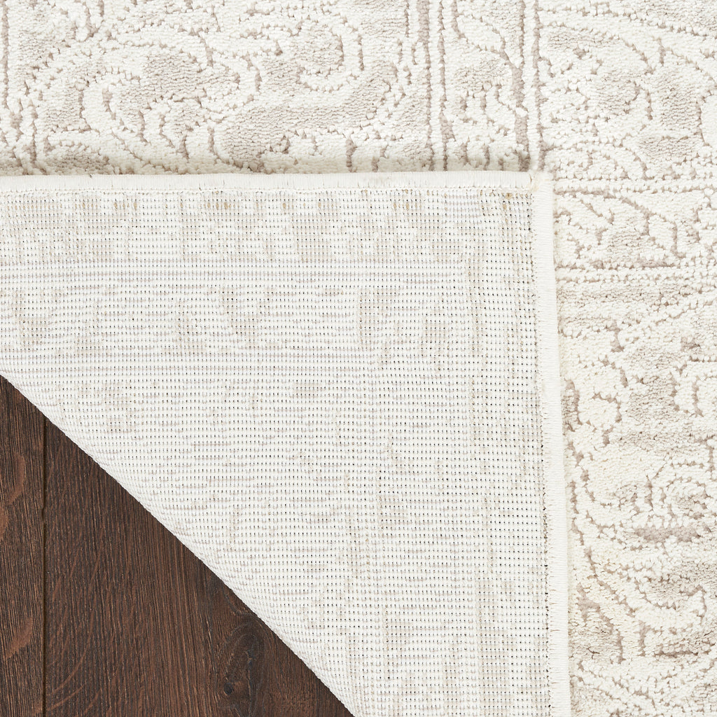 nourison eco cycle ecy03 ivory beige rug