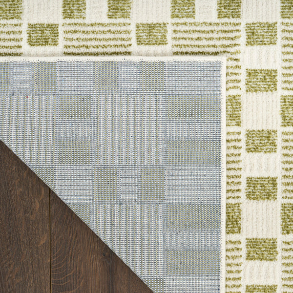 nourison nordic nrc13 green rug