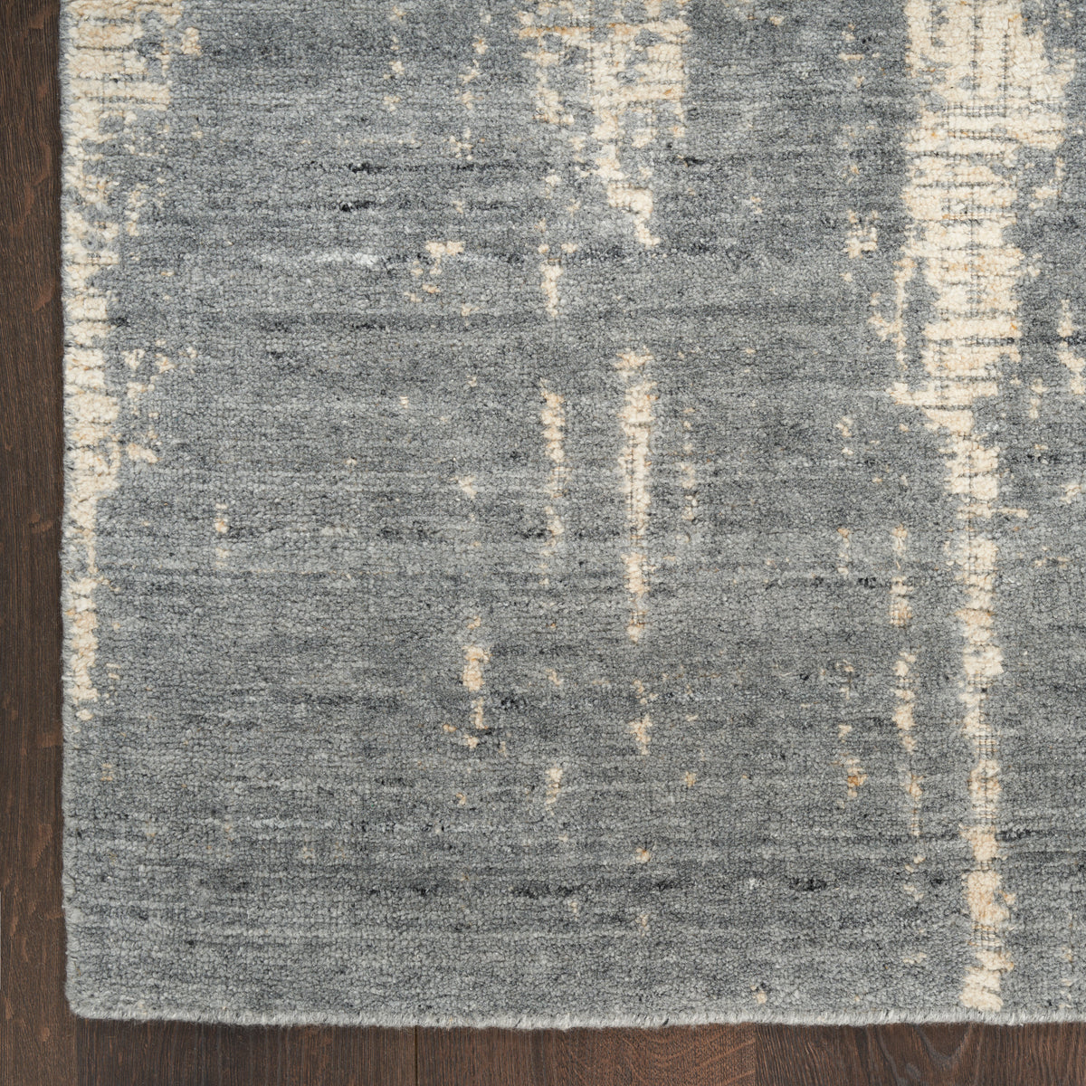 nourison harmony hay03 slate beige rug