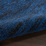 nourison nourison essentials nre01 midnight blue rug