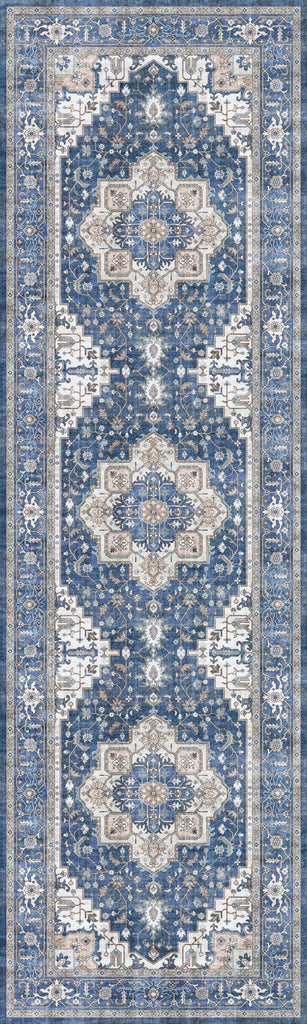 nourison fulton ful10 navy ivory rug