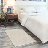 nourison luna lun01 ivory silver blue rug