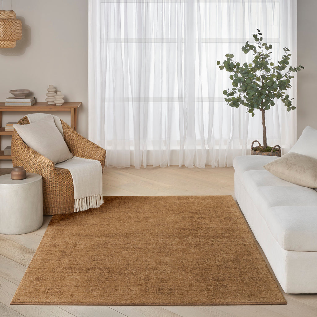 nourison pure shades sad01 latte rug