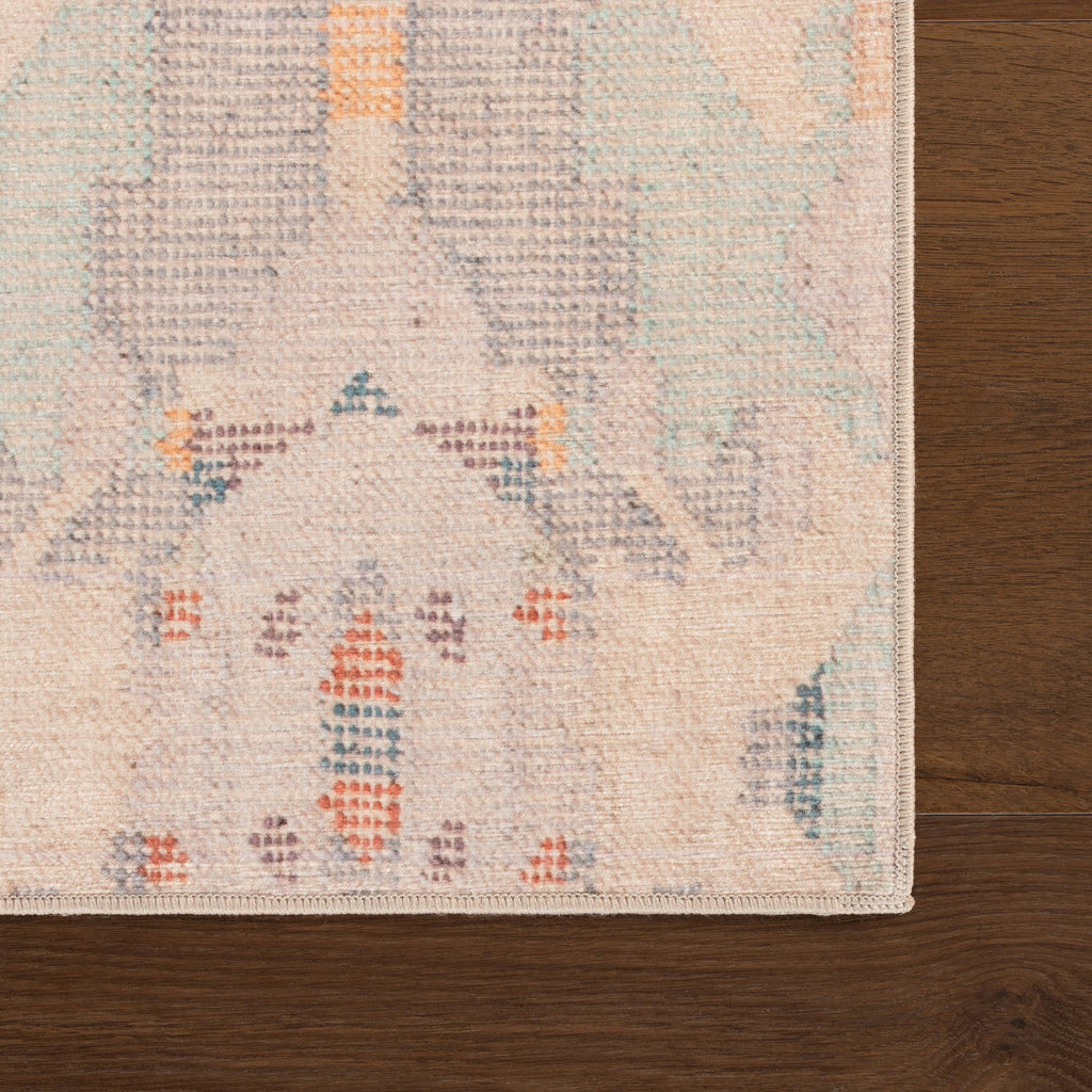 annie selke mw bize da2519 multicolor machine washable polyester rug
