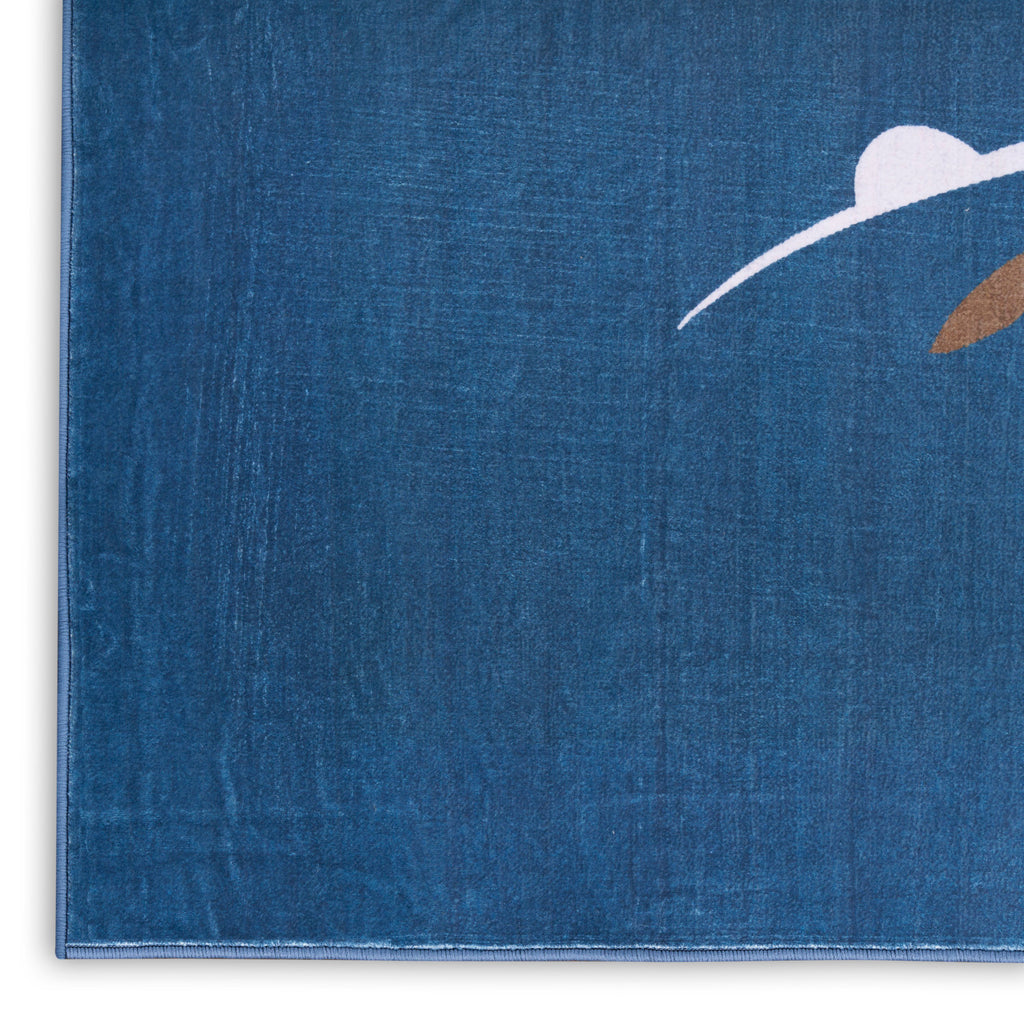 nourison imagination ima23 blue rug
