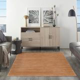 nourison nourison essentials nre01 rust rug