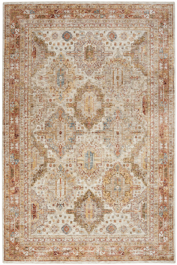 nourison sahar shr01 ivory multicolor rug