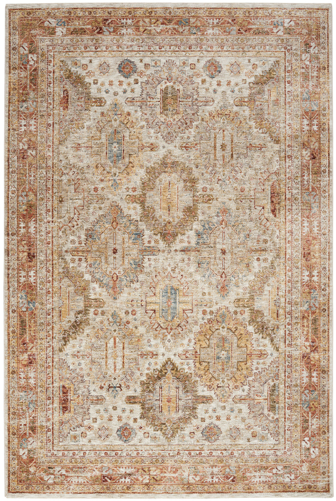 nourison sahar shr01 ivory multicolor rug