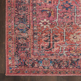 nourison new concept washables sr102 brick rug