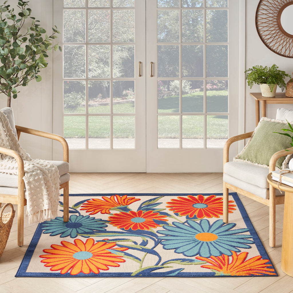 nourison aloha alh33 multicolor rug