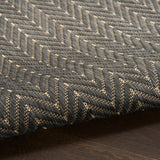 nourison horizon indoor outdoor hoz02 charcoal rug