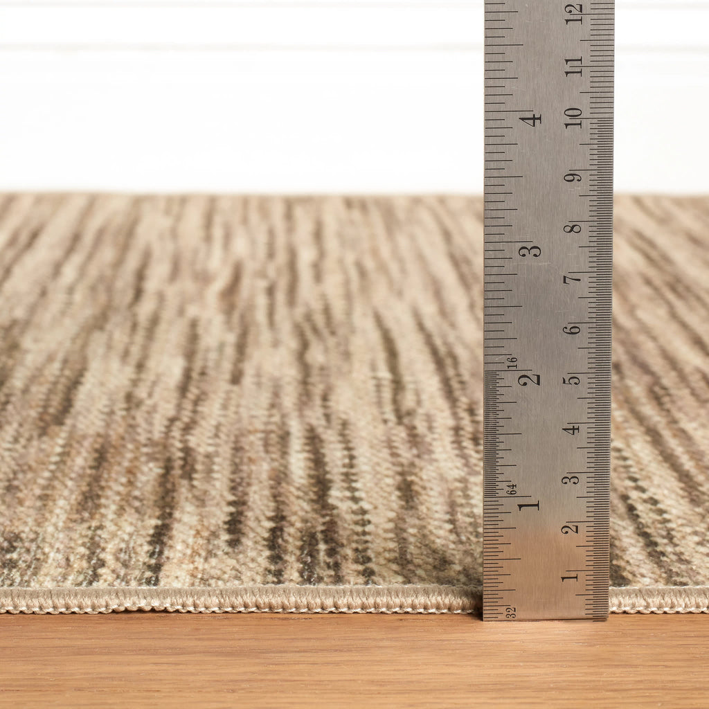 dash albert clay da2321 natural machine washable polyester rug
