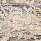 nourison antique fusion anf03 charcoal multicolor rug