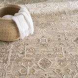 nourison retreat ret02 grey rug