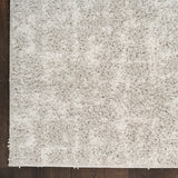 nourison modern shag mmd06 grey ivory rug