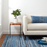 dash albert denim chindi da2206 blue hand hooked cotton rug