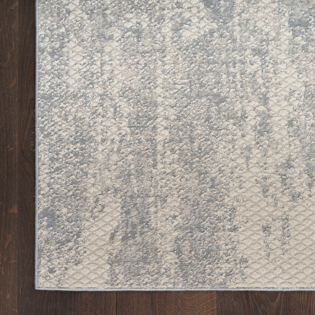 nourison exhale exl01 light grey rug