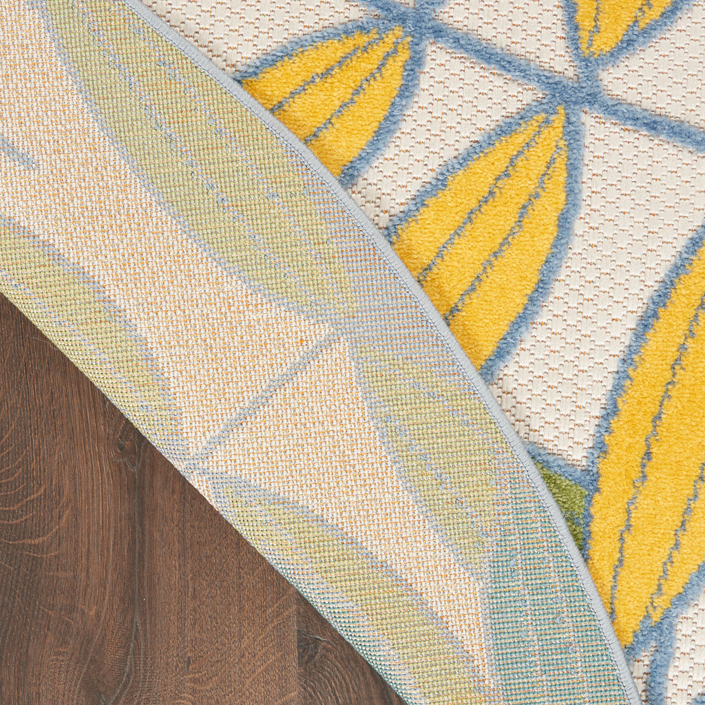nourison aloha alh18 ivory multi rug