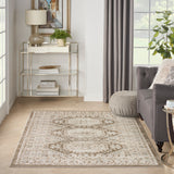 nourison serenity home srh01 ivory mocha rug