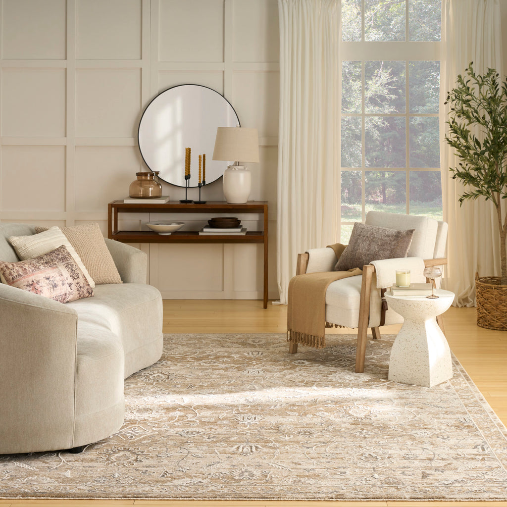 nourison retreat ret01 beige rug
