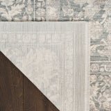 nourison shadows shw08 sage ivory rug