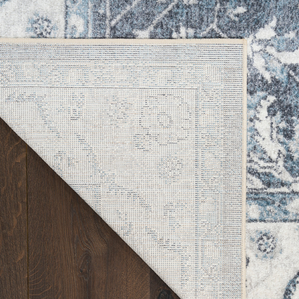 nourison astra machine washable asw20 slate rug