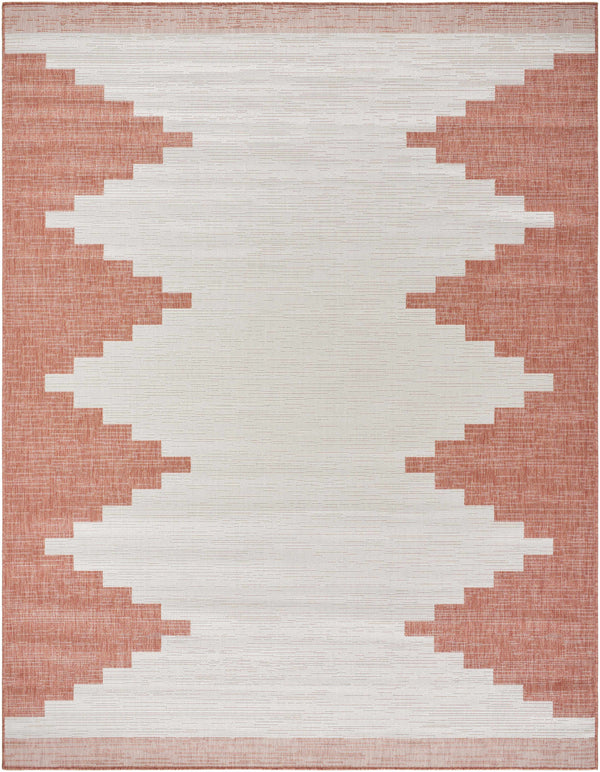 Hauteloom Ababuo ABAB Beige Machine Made Polypropylene Rug