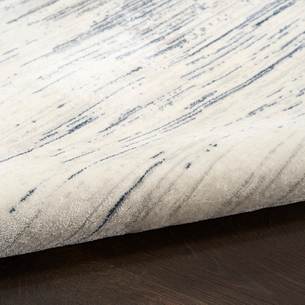 nourison grand street grn04 ivory blue rug