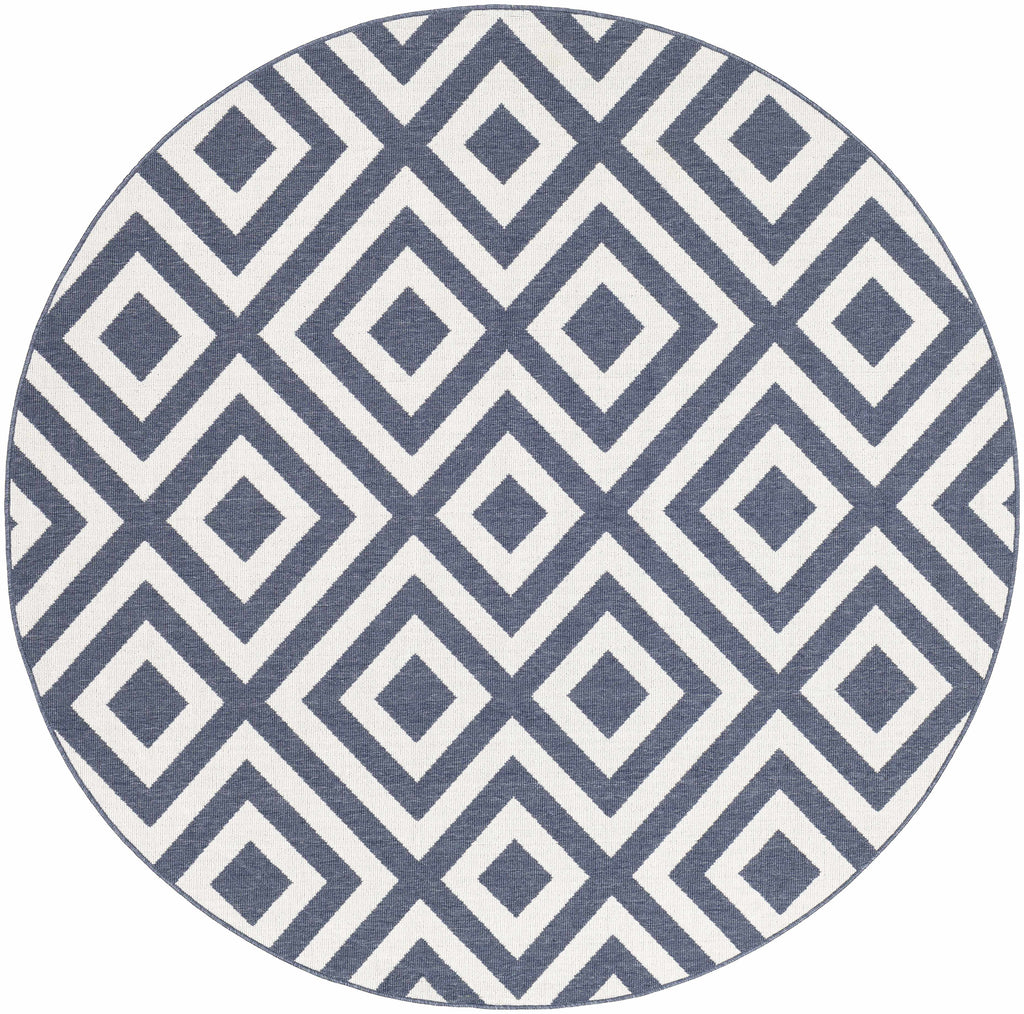 Hauteloom Abilene ABIL White Machine Made Olefin Rug