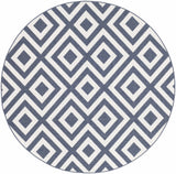 Hauteloom Abilene ABIL White Machine Made Olefin Rug