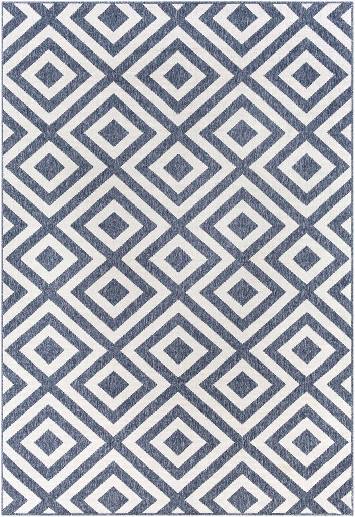 Hauteloom Abilene ABIL White Machine Made Olefin Rug