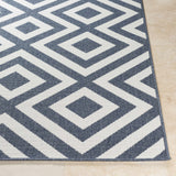 Hauteloom Abilene ABIL White Machine Made Olefin Rug