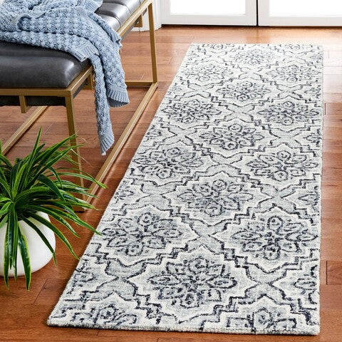 safavieh clearance abstract abt201m dark blue rug