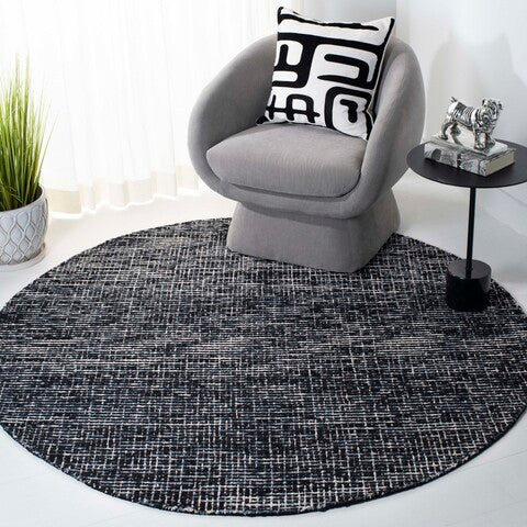 safavieh clearance abstract abt468l black rug