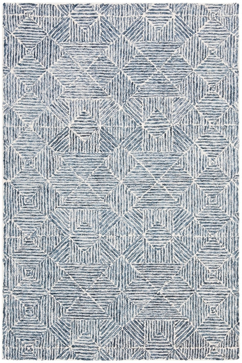 safavieh clearance abstract abt763m blue rug