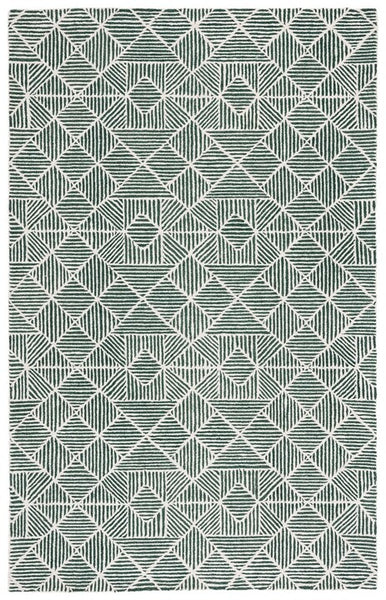 safavieh clearance abstract abt763w dark green rug