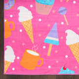 nourison imagination ima19 pink multicolor rug