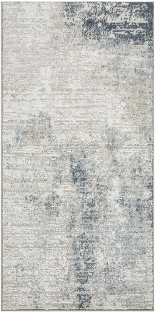 nourison dekor dek07 grey navy rug