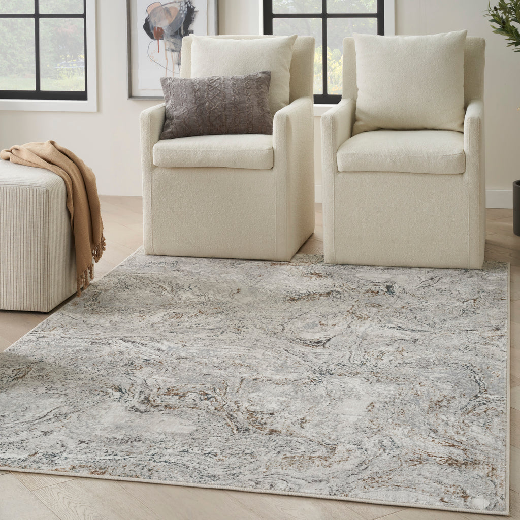 nourison glitz glz20 grey multicolor rug