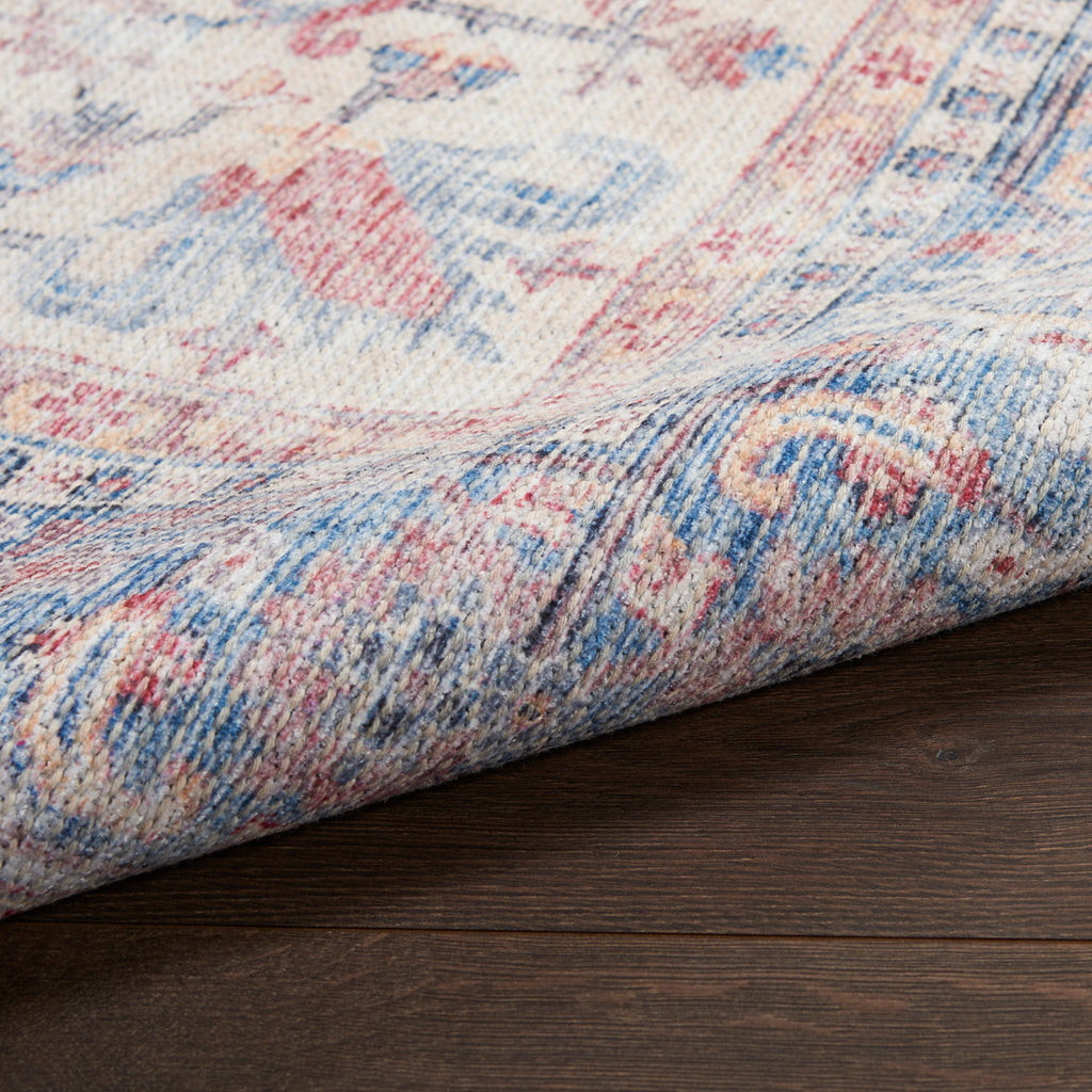 nourison new concept washables sr104 blue multicolor rug